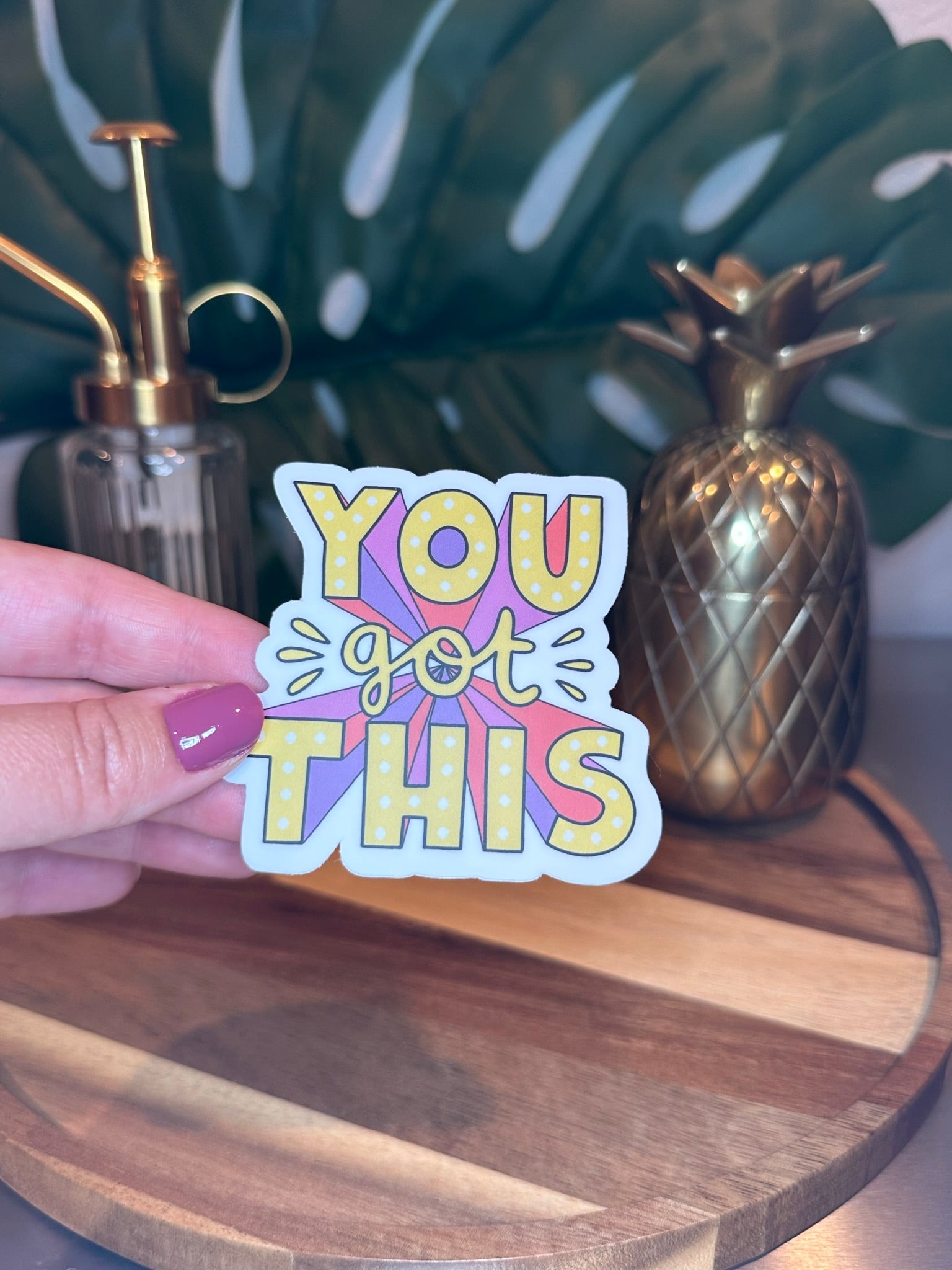 You Got This - Bold Lettering Sticker