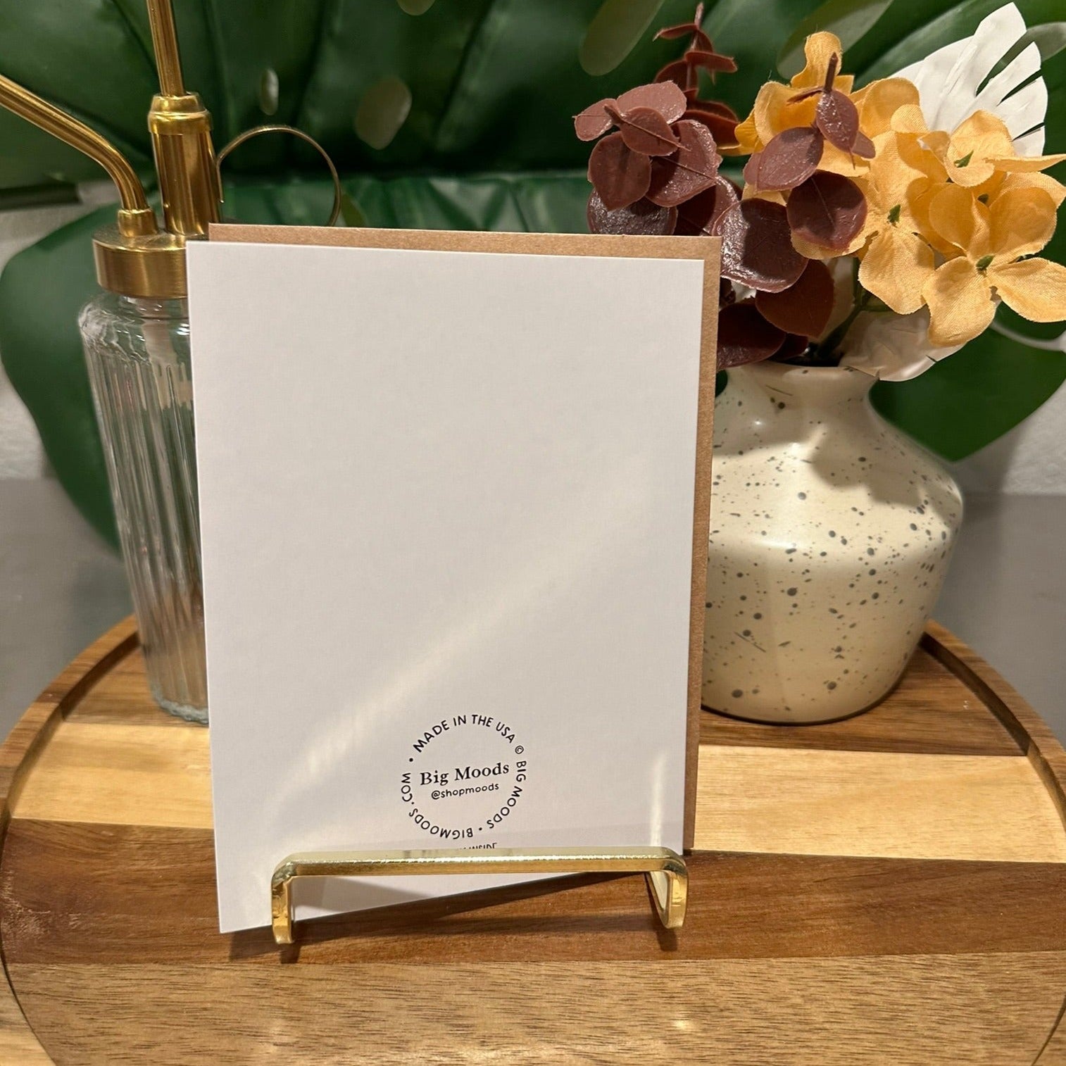 "Happy Birthday" Daisy Greeting Card