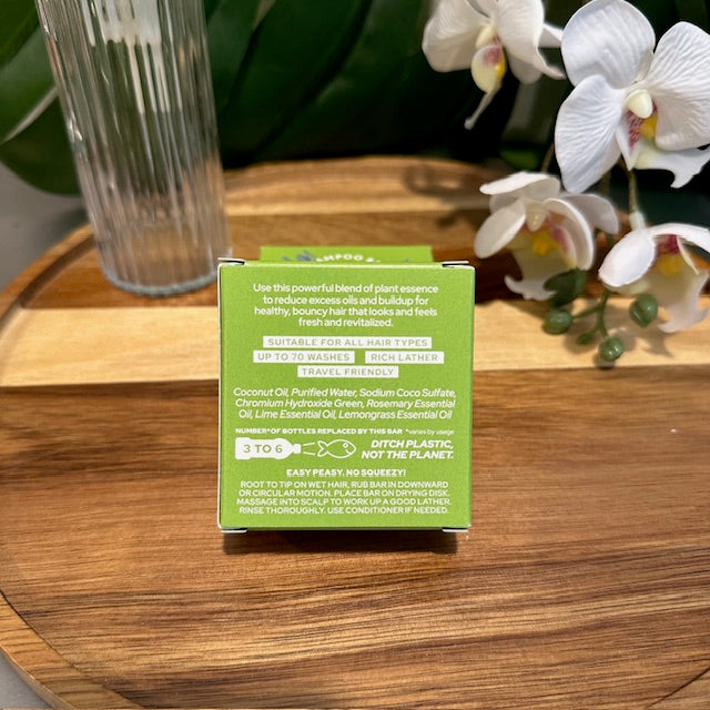 Rosemary, Lime & Lemongrass Shampoo Bar