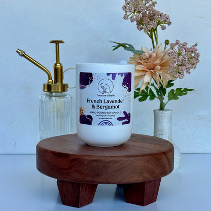 French Lavender &amp; Bergamot Candle