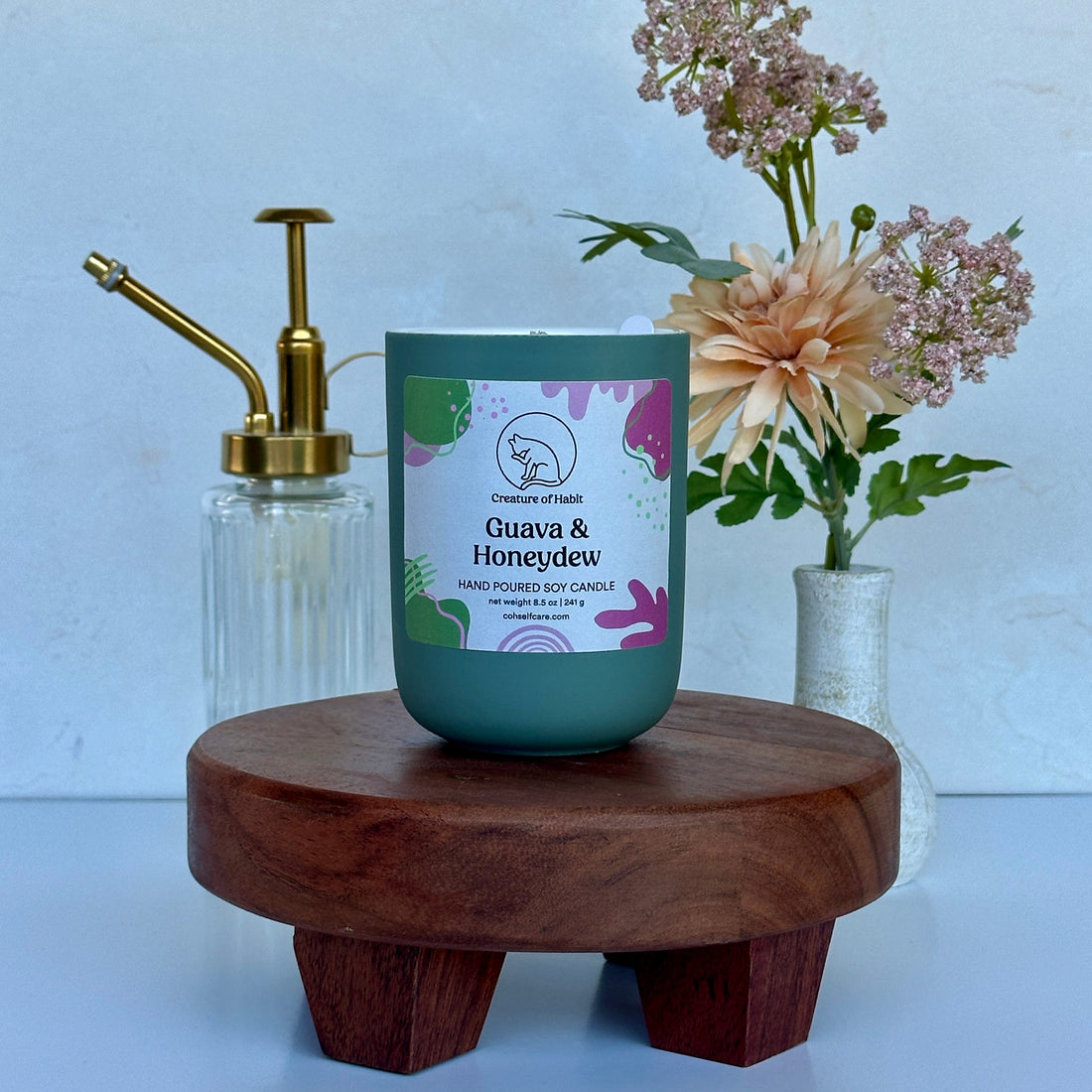 Guava &amp; Honeydew Candle