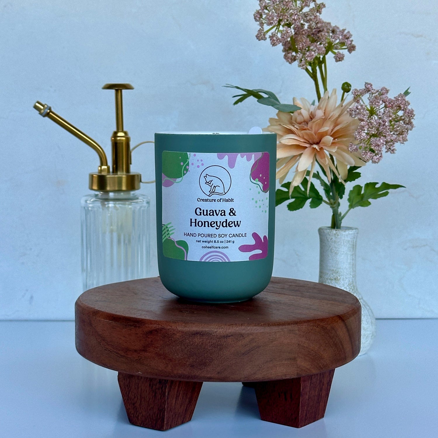 Guava &amp; Honeydew Candle