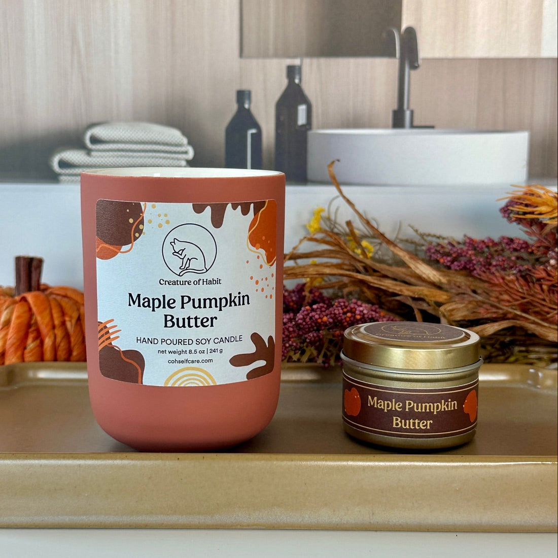 Maple Pumpkin Butter Candle